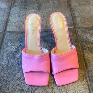 Pink Marc Fisher Heels 8.5